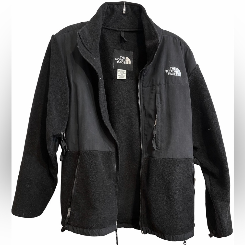 The North Face Women’s Medium Black Denali Fleece Jacket Full Zip